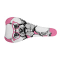 Poodle With Glasses Print Bicycle Seat Cover