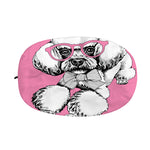 Poodle With Glasses Print Car Side Mirror Covers