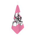 Poodle With Glasses Print Hand Towel