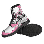 Poodle With Glasses Print Backpack