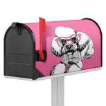 Poodle With Glasses Print Mailbox Cover