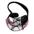 Poodle With Glasses Print Pet Sling Carrier