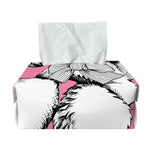 Poodle With Glasses Print Rectangle Tissue Box Cover