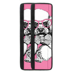 Poodle With Glasses Print Refrigerator Handle Covers