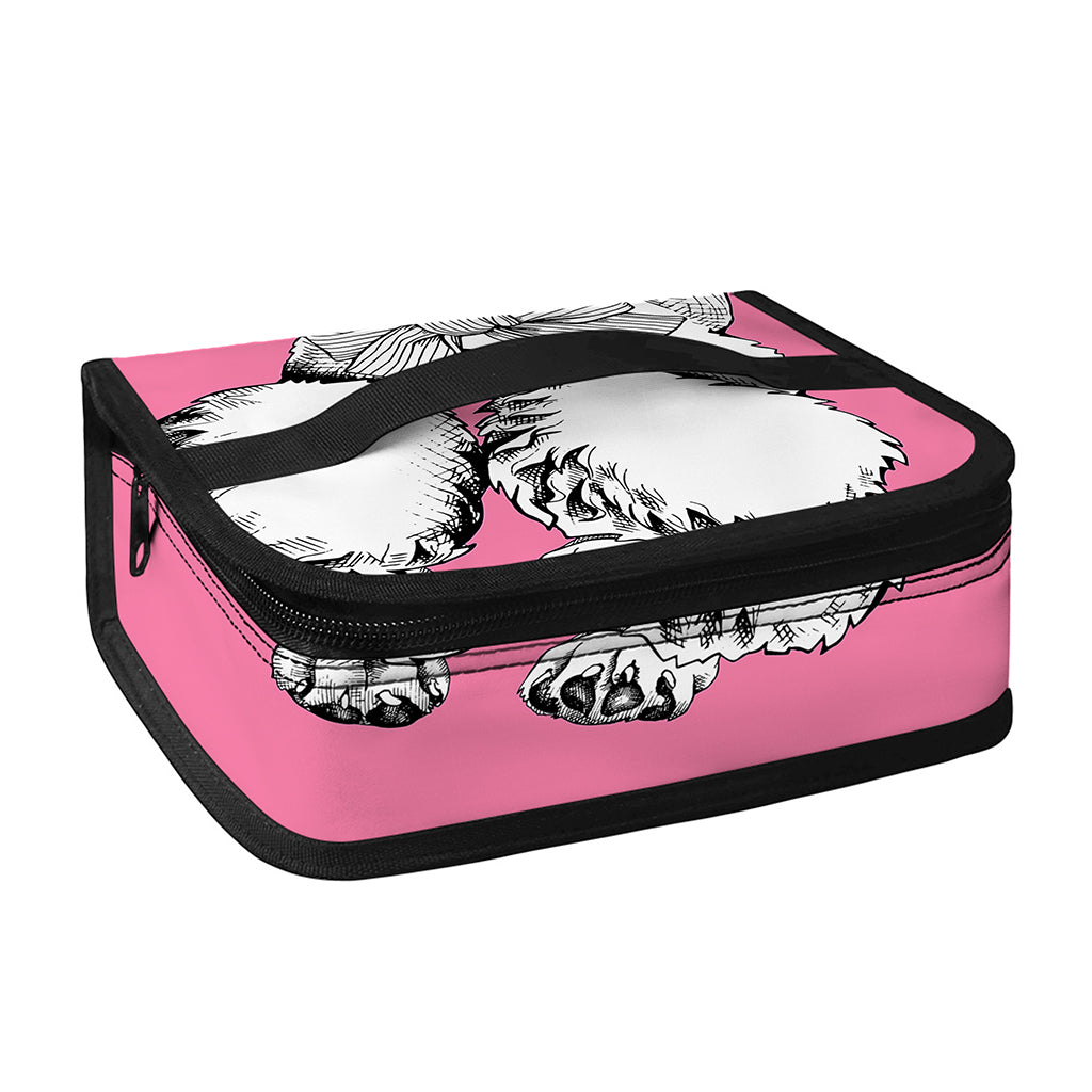 Poodle With Glasses Print Small Lunch Bag