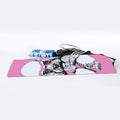 Poodle With Glasses Print Sports Towel