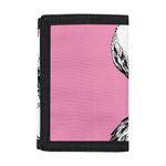 Poodle With Glasses Print Trifold Wallet