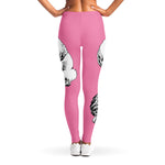 Poodle With Glasses Print Women's Leggings