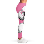 Poodle With Glasses Print Women's Leggings