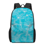 Pool Water Surface Print 17 Inch Backpack