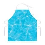 Pool Water Surface Print Adjustable Apron