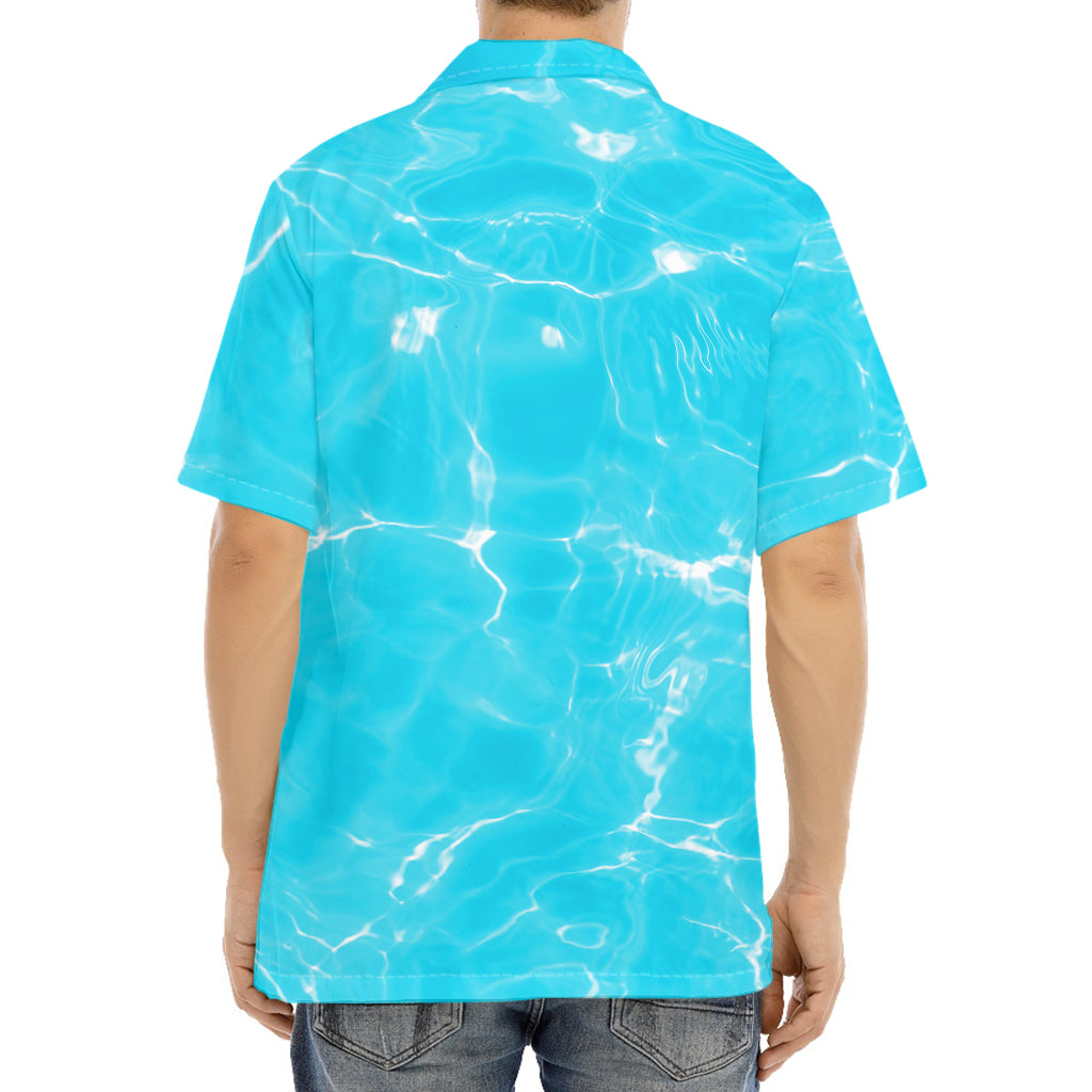 Pool Water Surface Print Aloha Shirt
