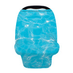 Pool Water Surface Print Baby Seat Cover