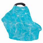 Pool Water Surface Print Baby Seat Cover