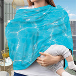 Pool Water Surface Print Baby Seat Cover