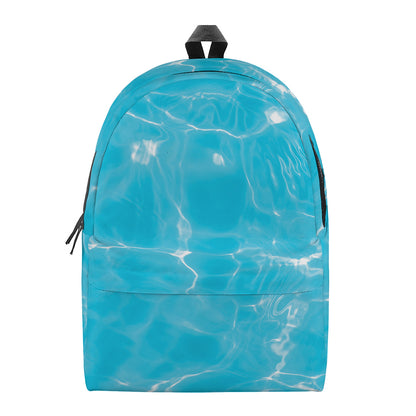 Pool Water Surface Print Backpack