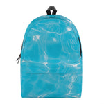 Pool Water Surface Print Backpack