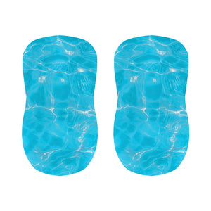 Pool Water Surface Print Bar Stool Covers