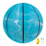 Pool Water Surface Print Basketball
