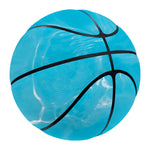 Pool Water Surface Print Basketball