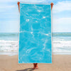 Pool Water Surface Print Beach Towel