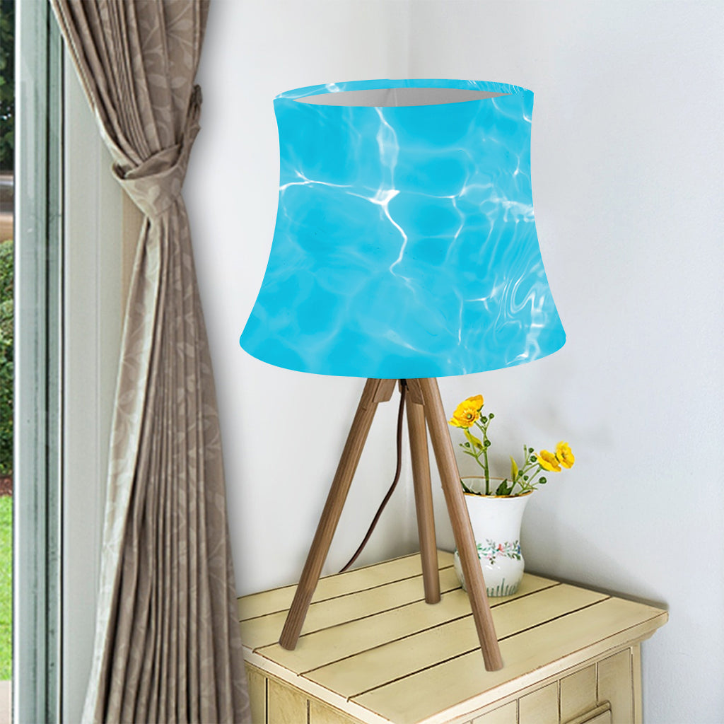 Pool Water Surface Print Bell Lamp Shade