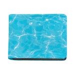 Pool Water Surface Print Bifold Wallet