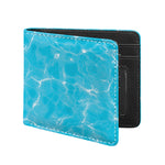 Pool Water Surface Print Bifold Wallet