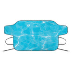 Pool Water Surface Print Car Windshield Snow Cover