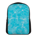 Pool Water Surface Print Casual Backpack