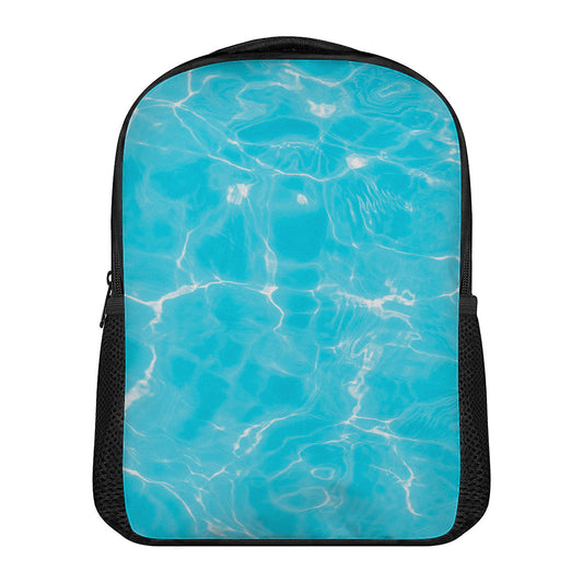Pool Water Surface Print Casual Backpack