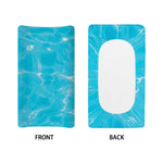 Pool Water Surface Print Changing Pad Cover