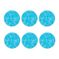 Pool Water Surface Print Coaster Set