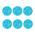 Pool Water Surface Print Coaster Set
