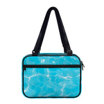 Pool Water Surface Print Double Strap Bible Bag