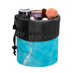 Pool Water Surface Print Drawstring Makeup Bag