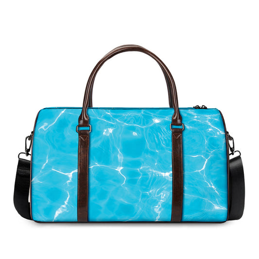 Pool Water Surface Print Duffle Bag