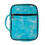 Pool Water Surface Print Front Pocket Bible Bag