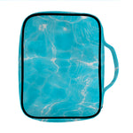 Pool Water Surface Print Front Pocket Bible Bag