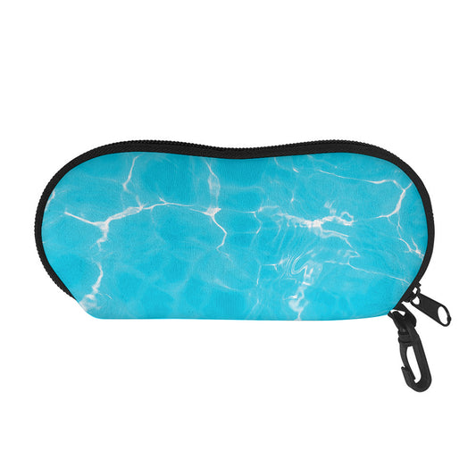 Pool Water Surface Print Glasses Case