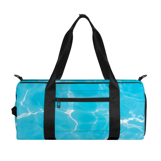 Pool Water Surface Print Gym Bag