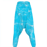 Pool Water Surface Print Hammer Pants
