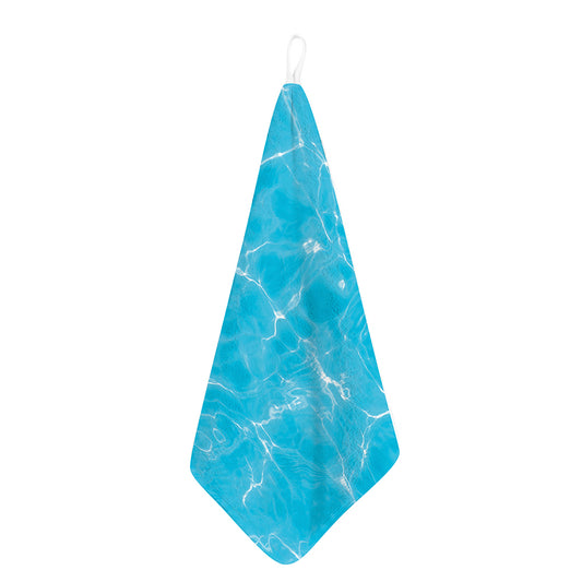 Pool Water Surface Print Hand Towel