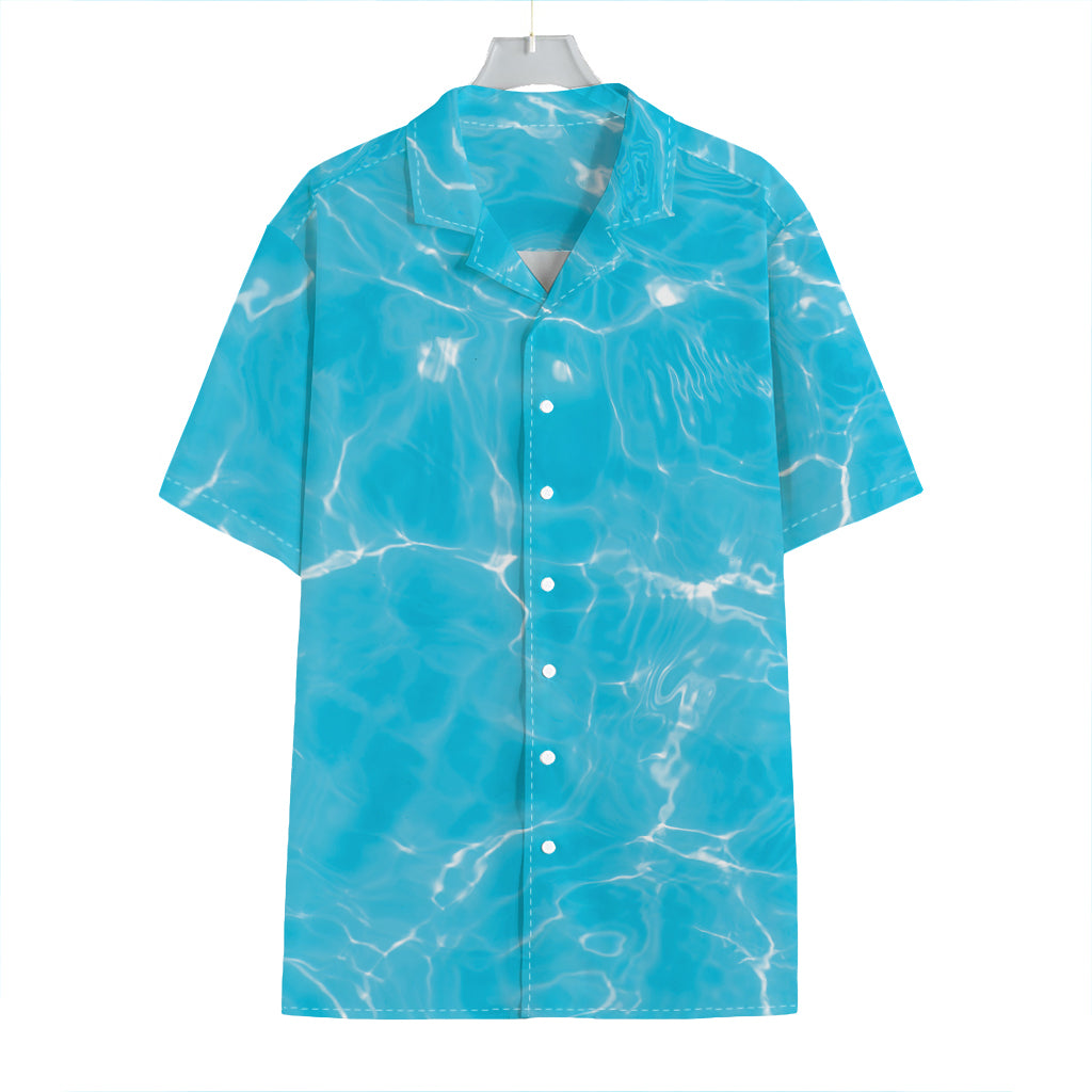 Pool Water Surface Print Hawaiian Shirt
