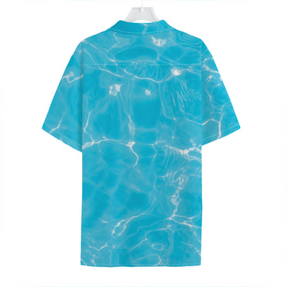 Pool Water Surface Print Hawaiian Shirt