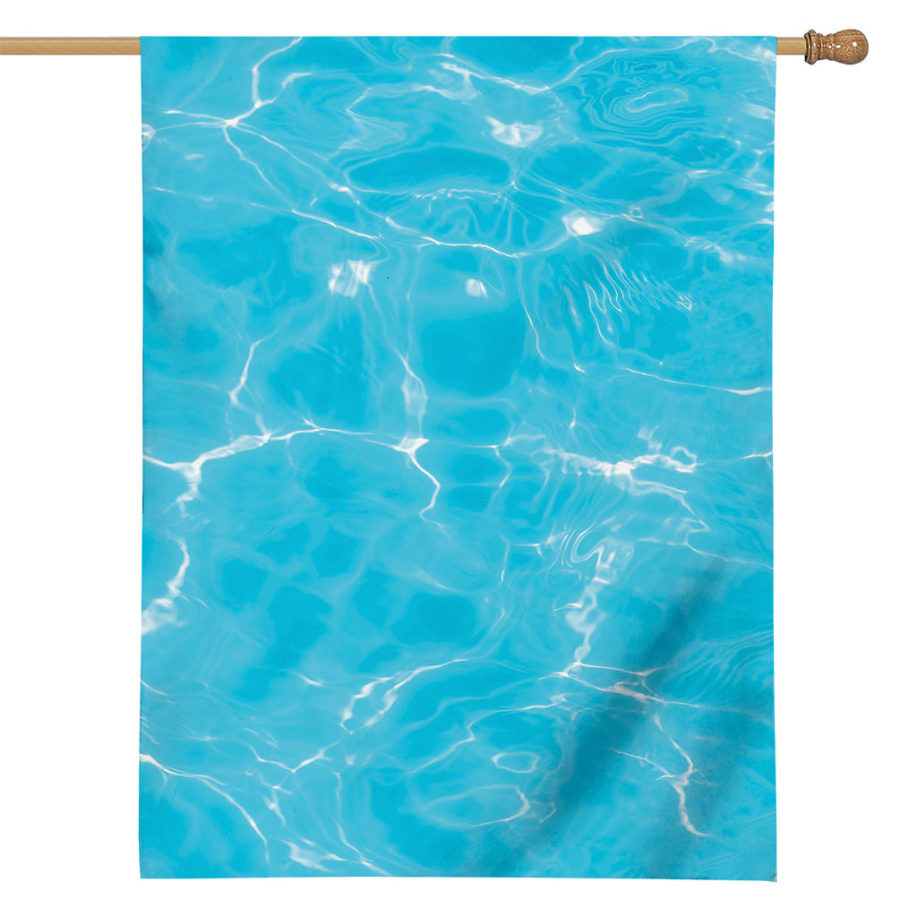 Pool Water Surface Print House Flag