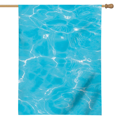 Pool Water Surface Print House Flag