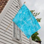 Pool Water Surface Print House Flag