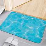 Pool Water Surface Print Indoor Door Mat