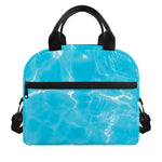 Pool Water Surface Print Insulated Lunch Bag